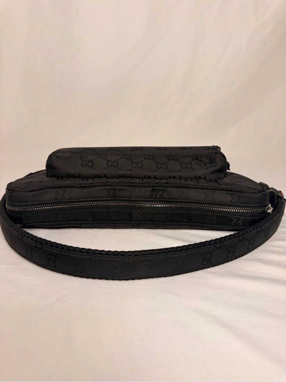 Gucci Nexus Large GG Nylon Sling Crossbody NWT w/ Gift Box 838929